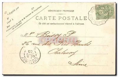Vista Geral de Palaiseau — Edição Trianon, No. 923, P. M., fot. — Verso