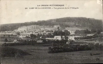Camp de La Courtine — Vista geral da 1ª Brigada — 831