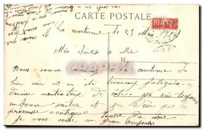 Camp de La Courtine (Creuse) — Vista geral — Edição Jullien Édit. — Verso