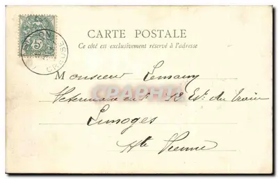 Aubusson — Fabryka Saint-Jean — B.F. Paryż — Rewers