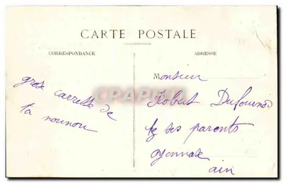 Haüterives (Drôme) — Palácio Ideal (fachada Oeste n° 2) — Cheral, autor do Palácio — Verso