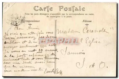 Chartres — Widok z rzeki Eure — ND Fot, nr 20 — Rewers