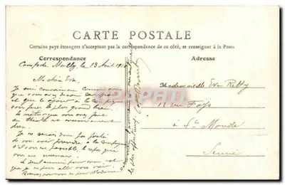Camp de Mailly - A Carneira Militar — ZEPHIRH — n°46 — Verso