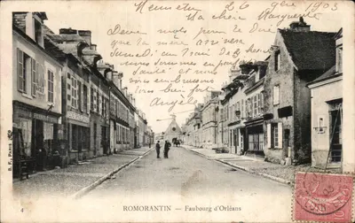 Romorantin — Faubourg d'Orléans — B.F. Paris, n°4