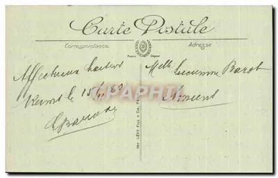 Reims — Rue de Talleyrand — Ruiny Wielkiej Wojny — Visé Paris n°558 — Rewers