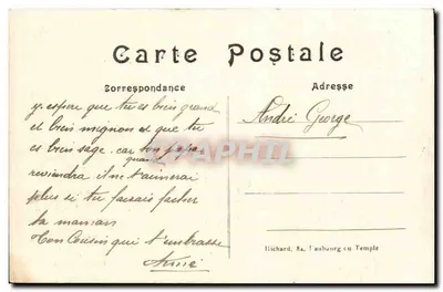 Ruínas de VERMELLES (Pas-de-Calais) — A Grande Guerra 1914-15 — A. R. — Verso