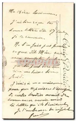 Arras — Un Coin de la Petite Place — Édition Fernand Benoît, n° 2430 — Verso