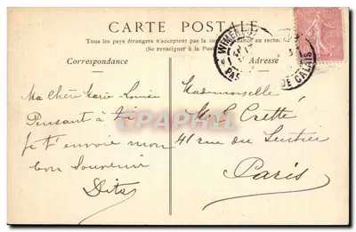 Wimereux (Pas-de-Calais) — L'Hôtel Continental i Rue Carnot — Zbiory ND Phot — Rewers