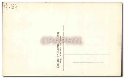 Calais — La Malle i Port Lotniczy — Wydawnictwo Fauchois, Béthune — Rewers