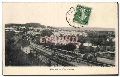 Meulan — Vista geral — B. F. Paris