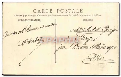 Meulan — Vista geral — B. F. Paris — Verso