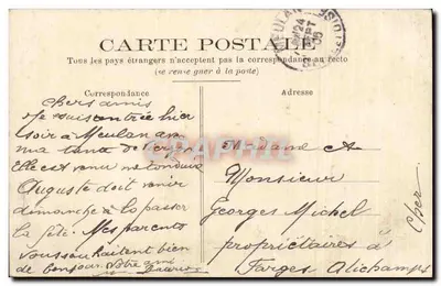 Meulan (S.-et-O.) — Bulwar Carnota — Hotel Pigeons — Rewers