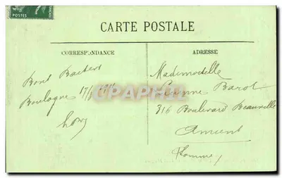 Boulogne-sur-Mer — O Ponte Marguet — LL. n°17 — Verso