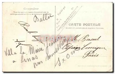 Boulogne-sur-Mer — O Mercado — V.P. Paris, No. 52 — Verso