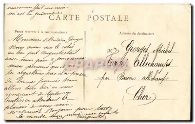 Meulan — Rue Gambetta — Wydawca J. Klein, n°76 — Rewers