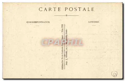 Retorno das tropas francesas à Alsácia — Edição das Três Cores, Paris — Verso