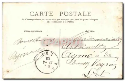 Champ de Tir de BIRET — Manœuvre avec Tir réel — Section de Réserve — Éditeur Bathon B. Dupin, Castellet — Verso