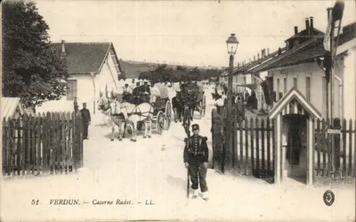 Verdun — Caserne Radet — LL.
