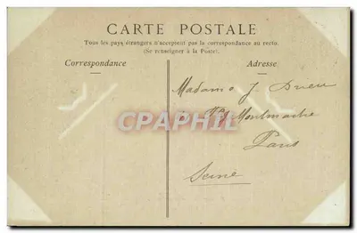 Bois de Cise — Het American-Bar en het Square Dusautey — Collecties ND Phot — Achterkant