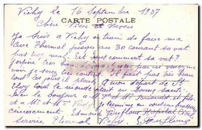 Vichy — Duży Kasyno — G. D'O. - 25 — Rewers