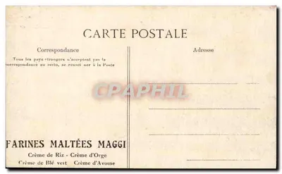 PARIS — Place de la Concorde — éditeur Maggi — Verso