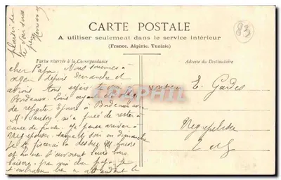 St-RAPHAEL - La Langue du Drumont — M. de Suzy — Achterkant