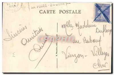 Bourges — Ogród Prés-Fichaux — Basen Diane — P. Marguerita, Architekt krajobrazowy — Rewers