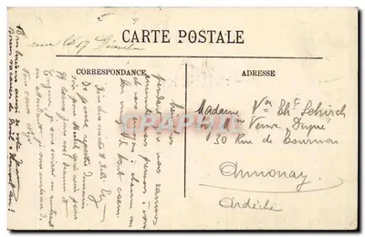 París — El Jardín del Luxembourg — editor desconocido, n° 175 — Reverso