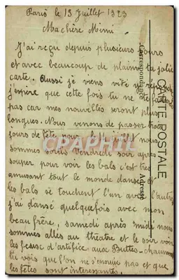 París - El Palacio de Justicia y la Santa Capilla — J.C. - 512 — Reverso