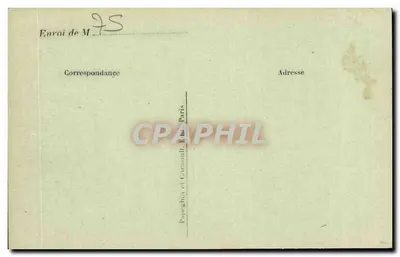 Paryż — Grobowiec Nieznanego Żołnierza, pochowany pod Arc de Triomphe 11 listopada 1920 — A.P. nr 490 — Rewers