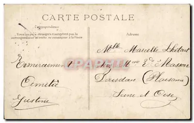 PARIS — Het Opera Theater — Uitgever E.D. n°17 — Achterkant