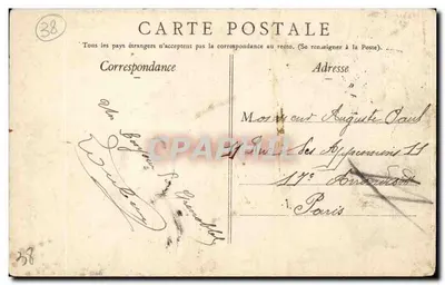 Sassenage — Wodospad Parisien — W pobliżu Grenoble — nr 269 — Rewers