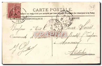 Viena - A Via Romana no Jardim da Cidade — Cliché C.D. Blanchard, editor, Viena, n°65 — Verso