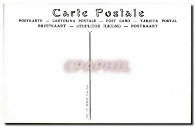 Brest - Place des Portes i Rue Algésiras — widok miejski z tramwajem i pieszymi — wydawca CHI 20 Droite — Rewers