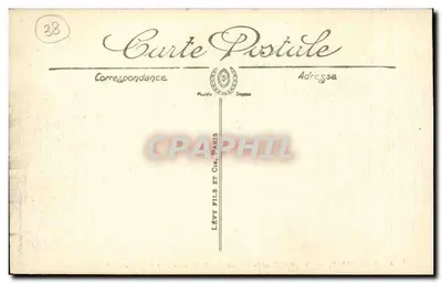 Grenoble — ogólne widok i łańcuch Alp — LL. — Lévy Fils et Cie, Paryż — Rewers