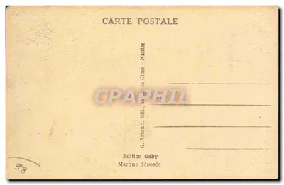 A Colina e a Capela de Pipet — editor Gaby, Nantes — n°21 — Verso