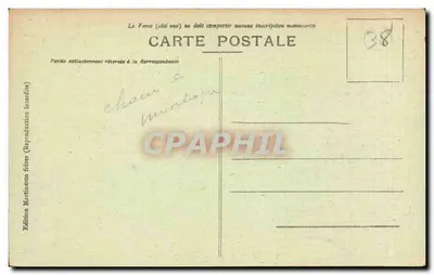 Grenoble - Isère i Alpy — wydawnictwo Martinono bracia — Rewers