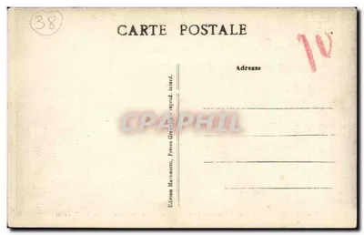 Grenoble — A Cripta de São Laurent — O mais antigo monumento religioso da França (século VI) — Verso