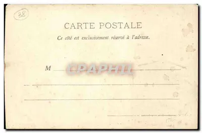 Grenoble — Pałac Sprawiedliwości — Fototypia A. Boegeret & Cie, Nancy — Rewers