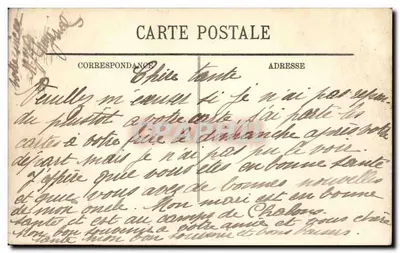 Bordeaux — Le Monument des Girondins et la Place des Quinconces — L.L. n°193 — Verso