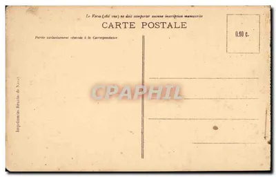 Nancy - Place Thiers — Hotel Excelsior en beeld — Imprimerie Réunies de Nancy, n°10 — Achterkant