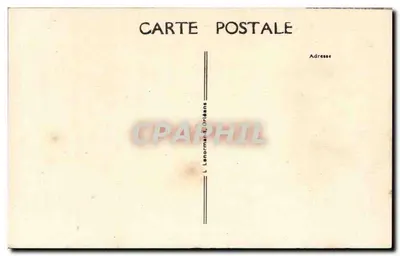 Cléry (Loiret) — O Monte dos Eleitos — estátua da Virgem — Verso