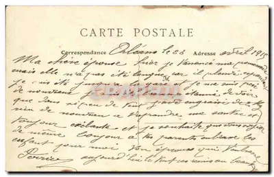 Orléans — A Catedral — ThG, n°685 — Verso