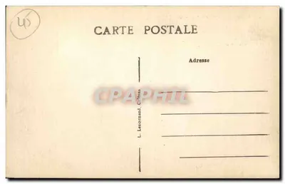 Orléans — Katedra Świętego Krzyża (Fronton Północny) — L. Lerormand, n°302 — Rewers