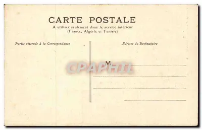 Hôtel de Ville de Cambrai — widok z dzwonnicy i frontonu — Martin et Martine, A.B. — Rewers