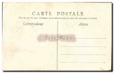Cambrai — Beeld van Batiste — S.F.N.G.R. n°15 — Achterkant