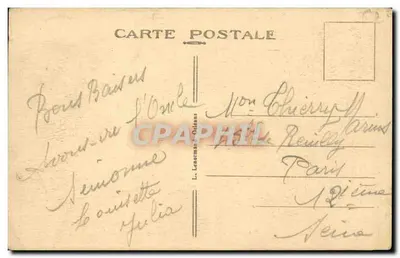Montargis (Loiret) — Widok ogólny — L. Lenormand Oldéans — Rewers