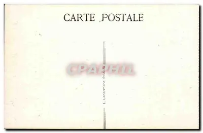 Orléans - Rue Jeanne-d'Arc — widok katedry — wydawca L. Lenormand, Orléans — Rewers