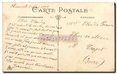 Nîmes - Le Théâtre — Stara pocztówka n°14 — Wydawca: Graphphil - Marseille — Rewers