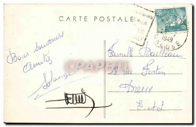 EVAUX-les-BAINS (Creuse) — O Viaduto sobre a Tardes — La Creuse Touristique, n°11 — Verso